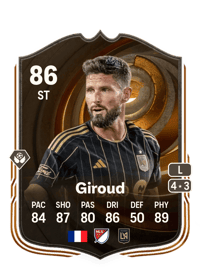 Olivier Giroud Ultimate Succession 86 OVR