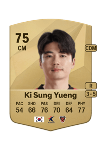 Ki Sung Yueng Common 75 OVR