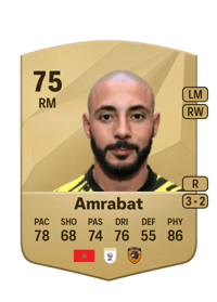 Nordin Amrabat Common 75 OVR