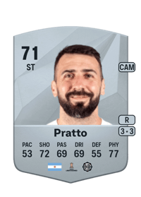 Lucas Pratto Common 71 OVR