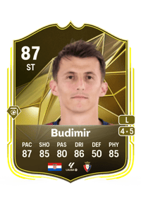 Ante Budimir Squad Battles Mastery 87 OVR