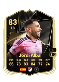 Jordi Alba Team of the Week 83 OVR