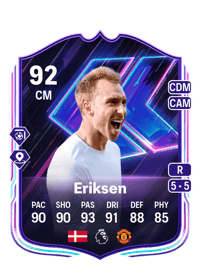 Christian Eriksen Flashback Player 92 OVR