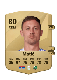 Nemanja Matić Common 80 OVR