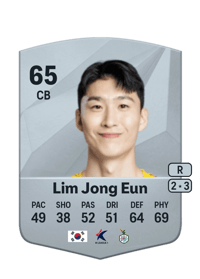 Lim Jong Eun Common 65 OVR