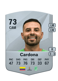 Edwin Cardona Common 73 OVR