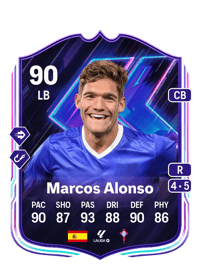 Marcos Alonso Flashback Player 90 OVR