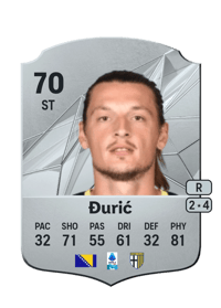 Milan Đurić Rare 70 OVR