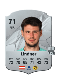 Heinz Lindner Rare 71 OVR