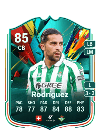 Ricardo Rodríguez Total Rush 85 OVR