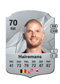 Geoffry Hairemans Rare 70 OVR