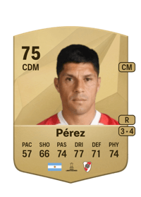Enzo Pérez Common 75 OVR