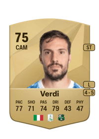 Simone Verdi Common 75 OVR