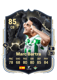 Marc Bartra Thunderstruck 85 OVR