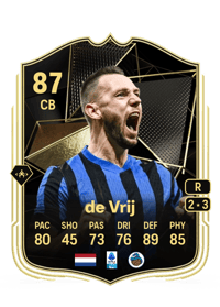 Stefan de Vrij Team of the Week 87 OVR