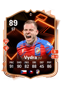Matěj Vydra UEL Dreamchasers 89 OVR