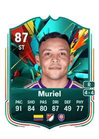 Luis Muriel Total Rush 87 OVR