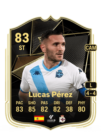 Lucas Pérez Team of the Week 83 OVR