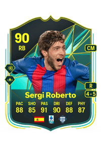 Sergi Roberto Moments 90 OVR