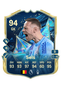Matz Sels TEAM OF THE SEASON 94 OVR