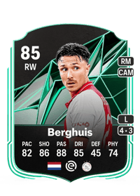 Steven Berghuis SQUAD FOUNDATIONS 85 OVR