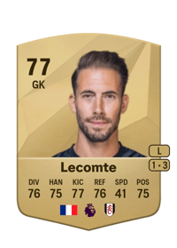 Benjamin Lecomte Common 77 OVR