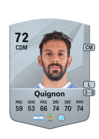 Facundo Quignon Common 72 OVR