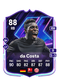 Danny da Costa Flashback Player 88 OVR