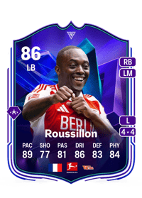 Jérôme Roussillon FC Pro Live 86 OVR