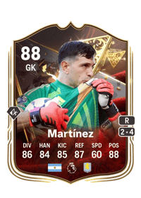 Emiliano Martínez Centurions 88 OVR