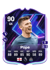 Nick Pope Flashback Player 90 OVR