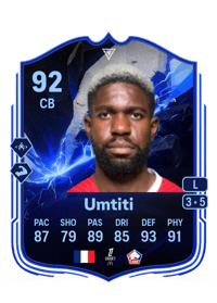 Samuel Umtiti FC Pro Leagues Live Upgraded 92 OVR