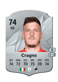 Alessio Cragno Rare 74 OVR