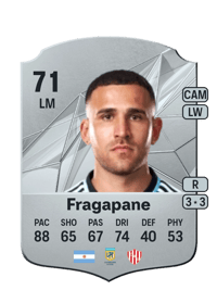 Franco Fragapane Rare 71 OVR