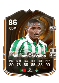 William Carvalho Ultimate Succession 86 OVR