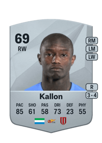 Issa Kallon Common 69 OVR