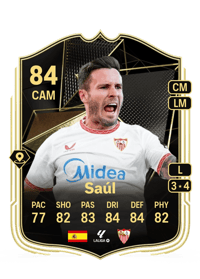 Saúl Team of the Week 84 OVR