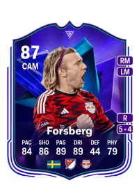 Emil Forsberg FC Pro Live 87 OVR