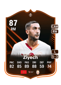 Hakim Ziyech UEL Road to the Knockouts 87 OVR