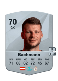 Daniel Bachmann Common 70 OVR