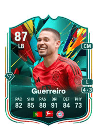 Raphaël Guerreiro Total Rush 87 OVR