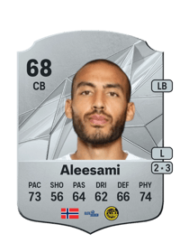 Haitam Aleesami Rare 68 OVR