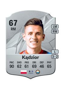 Damian Kądzior Rare 67 OVR