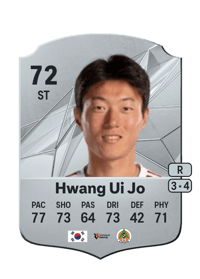 Hwang Ui Jo Rare 72 OVR