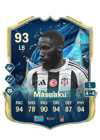 Arthur Masuaku TEAM OF THE SEASON 93 OVR