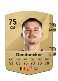 Leander Dendoncker Common 75 OVR