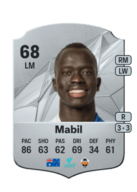 Awer Mabil Rare 68 OVR
