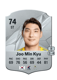 Joo Min Kyu Rare 74 OVR