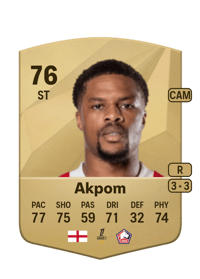Chuba Akpom Common 76 OVR