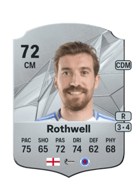 Joe Rothwell Rare 72 OVR